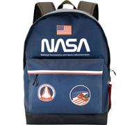 Sac à dos scolaire à deux compartiments NASA Infinity Bleu marine