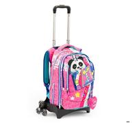 Sac à dos scolaire à roulettes 2 en 1 Giochi Preziosi Bubble Star avec chariot amovible