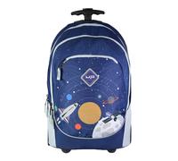 Sac à dos scolaire à roulettes cosmos bleu TU