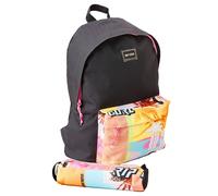 Sac À Dos Scolaire Avec Trousse Rip Curl Double Dome 2 Compartiments Rose TU