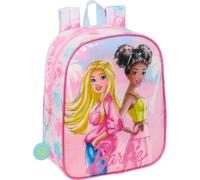 Sac à dos scolaire Barbie Painterly Rose Bleu ciel 22 x 27 x 10 cm