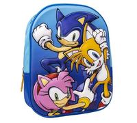 Sac à dos scolaire - CERDA GROUP - Sonic - 3D - Bretelles rembourrées - 25x31x10 cm