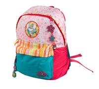 Sac à dos scolaire diddlina rose fleurs et charms 38 cm