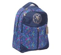 Sac À Dos Scolaire Enfant 2 Compartiments 42 Cm Ettavee ? Aloha Tropiques Bleu / Multicolore TU