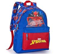 Sac à dos scolaire enfant 41 × 31 × 18 cm pour Spiderman Fan - idéal CP-CM2 - style cartable léger et résistant, bretelles rembourrées, poches pratiques, porte-bouteille - Idée Cadeau Garçon