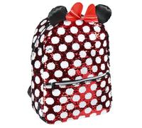 Sac Ã dos scolaire fille Cerda Base MÃ©talisÃ© Minnie Rouge TU