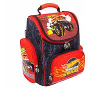 Sac à dos scolaire fille garçon motif HOT WHEELS