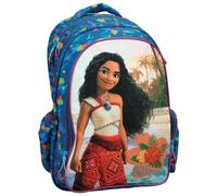 Sac À Dos Scolaire Fille Imprimé Tropical Disney Vaiana 43 Cm Bleu / Multicolore TU