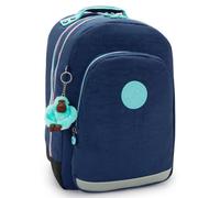 Sac À Dos Scolaire Fille Kipling Class Room Polyester Motif Resort Navy Bleu / Rose / Bleu TU