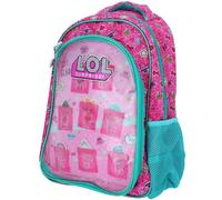 Sac À Dos Scolaire Fille Pvc Pailleté Lol Surprise Rose TU