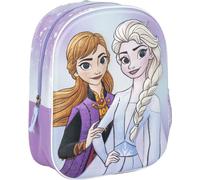 Sac à dos scolaire Frozen bleu clair 31 x 26 x 10 cm