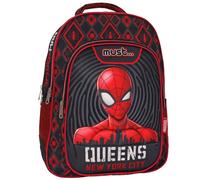 Sac À Dos Scolaire Garçon 2 Compartiments Spiderman New York City 43 Cm Noir / Rouge / Blanc TU
