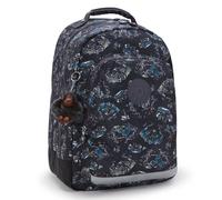 Sac À Dos Scolaire Garçon Kipling Class Room Polyester Motif Jungle Fun Race Noir / Bleu / Blanc TU