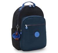 Kipling Seoul Grand Sac à Dos, True Block (Bleu)