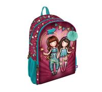 Santoro Gorjuss - Sac à Dos double zip - Feux d'artifice Multicolore
