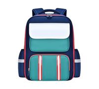 Sac À Dos Scolaire Grande Capacité Pour Élève Avec Des Bandes Réfléchissantes À Haute Luminosité, Imperméable Sac À Dos Pour Filles Et Garçons, Grand Sac À Dos Pour Adolescents Et Étudiants (Vert)