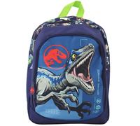 Sac À Dos Scolaire Jurassic World Motif Dinosaure Polyester Bleu / Bleu / Ciel / Blanc TU