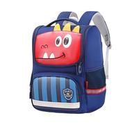 Sac à dos scolaire léger et durable pour enfants avec imprimés idéal pour les activités quotidiennes les et les aventures en plein air (Blue, One Size)