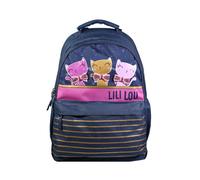 Sac à dos scolaire lili lou x phileas bleu TU