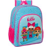 Sac à dos scolaire LOL Surprise Divas Bleu 32 X 38 X 12 cm