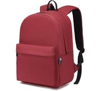 Sac à Dos Scolaire Lycée Ado Étudiant Léger pour Garçon Fille,Sac d'École Travail Voyage,pour Collège et Université,Ordinateur Portable 15,6 Pouces[T805]