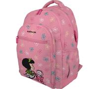 - Sac À Dos Scolaire Mafalda Baby Cart, Trois Compartiments, 33 X 46 X 22,5 Cm, 30 Litres, Zone Rembourrée Pour Ordinateur Portable, Adaptable Au Chariot, Rose, 33X46X22,5Cm, Scolaire Rose