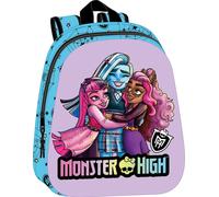 Sac à dos scolaire Monster High Bleu Violet 27 x 33 x 10 cm