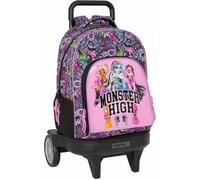Sac à dos scolaire Monster High Drama Coloré 33 x 45 x 22 cm