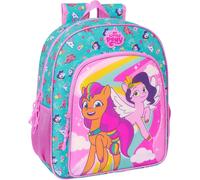 Sac à dos scolaire My Little Pony Magic rose turquoise 32 x 38 x 12 cm