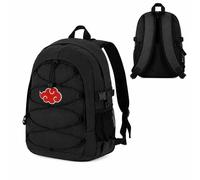 Sac à dos - KARACTERMANIA - Fight PRO - Naruto NA - Noir - Polyester déperlant - Poches latérales en maille