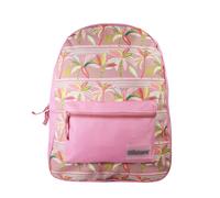 Sac à dos scolaire palmiers offshore rose TU