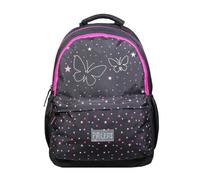 Sac à dos scolaire phileas papillons système smart comfort noir TU