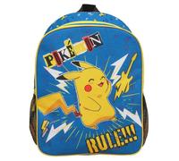 Sac à dos scolaire - Pokémon - Adaptable Trolley - Bretelles Rembourrées - Bleu
