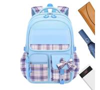 Sac À Dos Scolaire Pour Filles Imperméable Mignon Multi-Poches Fermeture | Grand Sac À Dos Pour Pour Et Ados Salle De Classe Plein Air Camping Road
