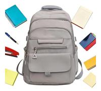 Sac à Dos Scolaire Pour Filles Multi-Compartiment Mode Soulagement De La Pression, seize if grey, verwijzen naar de beschrijving, Unisexe
