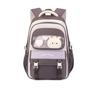Sac à dos scolaire pour filles style académique moderne compartiments multiples destiné aux élèves du primaire et du collège pratique pour un usage quotidien et les trajets vers (PP2, 47x32x20)