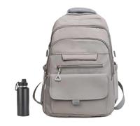 Sac À Dos Scolaire Pour Grande Capacité Soulagement De Pression Esthétique | Sac À Dos De Avec Poche À Gourde Pour Femmes Hommes Ados Travail Camping Randonnée Avion Collège Lycée Université