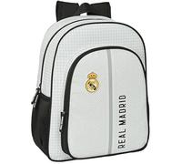 Safta Real Madrid 24/25 Junior 15l 27x33x10 Cm 612454640 Backpack Gris Enfants