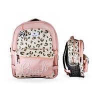 Sac À Dos Scolaire Réversible 2 Compartiments Crush Rose M
