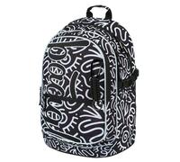 Sac à dos scolaire - Sacs d'école pour enfants avec dos ergonomique, sangle de poitrine et éléments réfléchissants (Element)