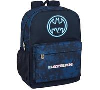 Sac à dos scolaire - SAFTA - Batman Legendary - 43 cm - Confortable - Adaptable au chariot
