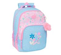 Sac à dos scolaire - safta - Blackfit8 Smile - 20L - 32x43x14 cm - Bleu - Coque souple - 100% Polyester