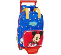 Safta Sac à Dos à Roulettes Mini With Wheels Mickey Mouse Good Day