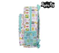 Sac à dos scolaire - Safta - Peppa Pig - 260 x 110 x 340 mm - Bleu - Enfant