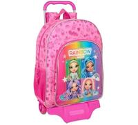Safta Trolley Rainbow High Shine Wheeled Backpack One Size