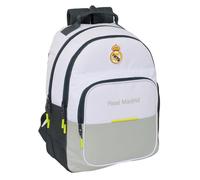 Safta - Sac à dos scolaire Real Madrid 25/26 20 L 32x43x14 cm Blanc Enfants 612554773