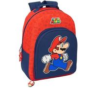 Safta Sac à dos Super Mario Trick 612508305 20,10 L 27x33x10 cm Orange Taille unique