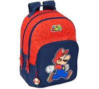 Safta Sac à dos Super Mario Trick 20 L 27x33x10 cm Rouge Enfants