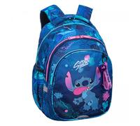 Sac à dos scolaire Stitch 19 L en polyester avec 3 compartiments pratiques