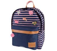 Sac à dos scolaire - TANN'S - Océane - Bleu - 22L - Matière recyclée (bouteilles)